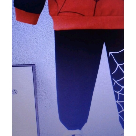 Spiderman 2pc Hoodie & Pants Boy's Sz 2 Kids Set NWT - Picture 5 of 6